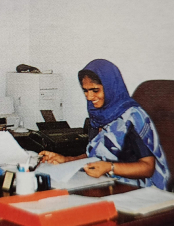 Late Mrs. Cherahzarde Farook